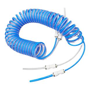 2升便携式焊炬焊枪快接PU气管双排阀门配件小氧气软管连接弹簧管