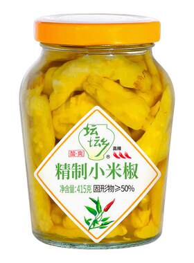 坛坛乡精制小米椒泡椒腌制野山椒