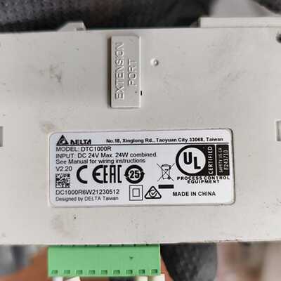 溢价-台达DTC1000R温控模块，件，，端子齐全。D