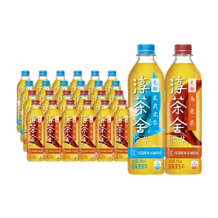 可口可乐 淳茶舍无糖茉莉花茶480ml*12瓶+乌龙茶480ml*12瓶整箱