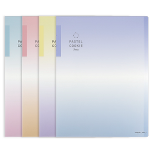 国誉KOKUYO淡彩曲奇晴空活页本A5可拆卸外壳活页笔记本B5学生用简约记事本A4横线本高颜值本子