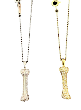 EYEFUNNY王一博同款骨头项链嘻哈