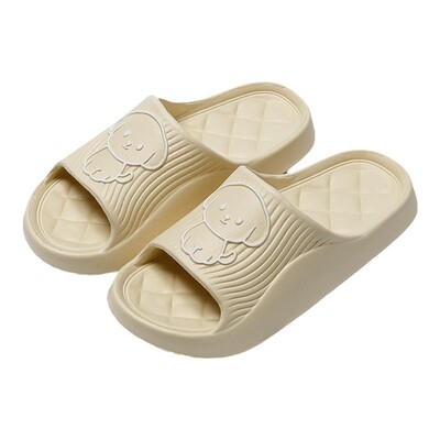 夏季居家踩屎感情侣卡通凉拖鞋