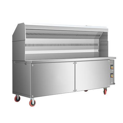 环保无烟净化烧烤车商用摆摊移动夜市户外净化顶吸烧烤炉子烧烤机