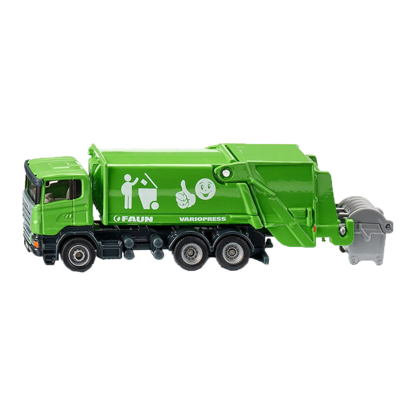 siku垃圾运输车1890男孩仿真合金玩具车模自卸车儿童圣诞礼物仕高