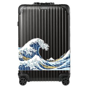大张浮世绘神奈川冲浪里和风浪花贴纸个性潮流名画行李箱拉杆箱贴