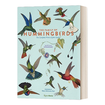 英文原版 The Family of Hummingbirds 蜂鸟家族 插图 精装 英文版 进口英语原版书籍