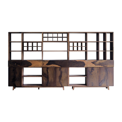 中式侘寂风餐边柜茶书柜野木1978