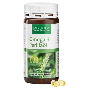 现货 德国Sanct紫苏籽油胶囊补 脑亚麻酸集中注意力提高记忆150粒