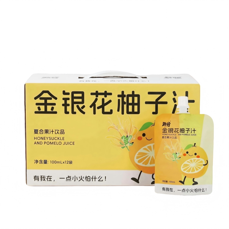 浙江常山金银花柚子汁整箱