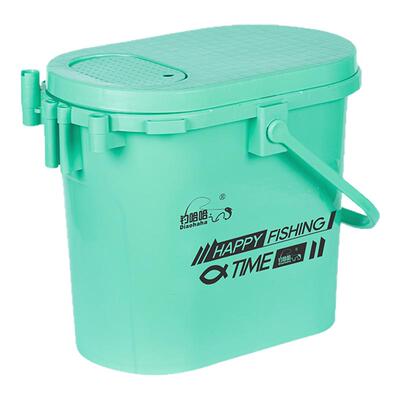 加厚椭圆形钓桶加大投鱼口钓鱼桶