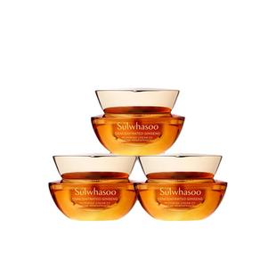 【自营】雪花秀人参面霜滋润紧致中样紧颜参养乳霜10ml*3【临期】