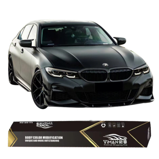 汽车改色膜pet胡椒白电光金属黑武士液态金属gt银tpu亮黑全车山灰