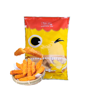 梦夸甘梅地瓜条油炸半成品冷冻黄金地瓜条红薯番薯条商用整箱10袋