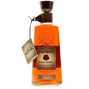 欧洲直邮four roses四玫瑰波本威士忌700ml蒸酿高度洋酒原装进口