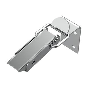 不锈钢金属搭扣木箱卡扣包装箱90度直角挂钩锁扣免熏箱扣运输箱扣