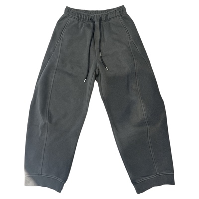 秋冬立体剪裁加绒休闲裤