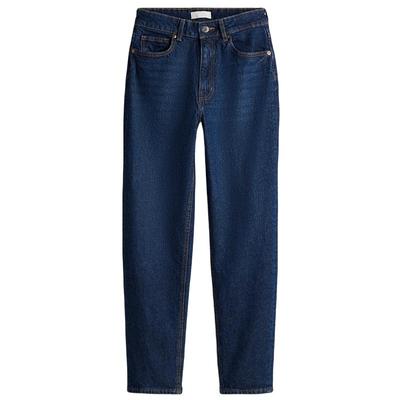 HM女装裤子2025秋季5袋高腰微弹休闲修身九分牛仔裤0941666