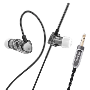 NFAUDIO宁梵声学RA05有线入耳式专业耳机人声带麦主播TYPEC小轻巧