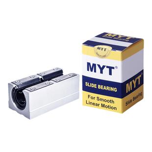 MYT美亚特直线箱式滑块SBR16 20 25 30 35 40UU/LUU开口直线轴承