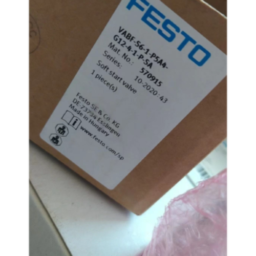议价VABF-S6-1-P5A4-G12-4-1-P-SA/570915工程余料原装FESTO软起