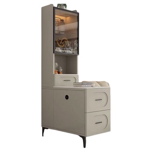 实木沙发边柜边几侧边柜现代简约客厅家用角几柜边桌置物架小茶几