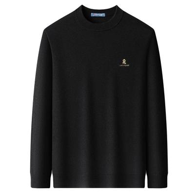 梦特娇一线成衣纯羊毛衫圆领百搭