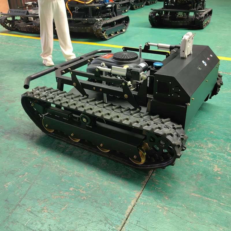 遥控割草机履带式割草机农田丘陵山地多地形通用爬坡动力强割草机