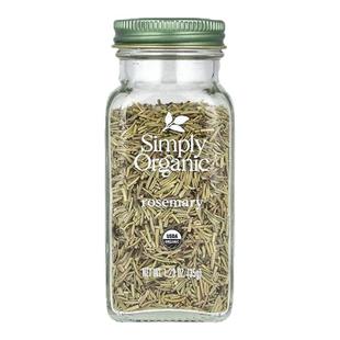 Simply Organic,迷迭香烹饪健康饮食整叶锁香