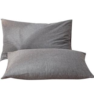 儿童婴幼儿100%纯棉全棉小枕套A类母婴标准30x50cm水洗棉小枕头套