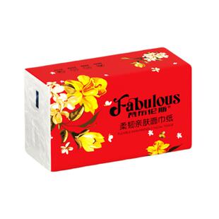 30包新年行运乔迁喜宴婚宴原木抽纸面巾纸绵柔亲肤加厚耐用餐巾纸