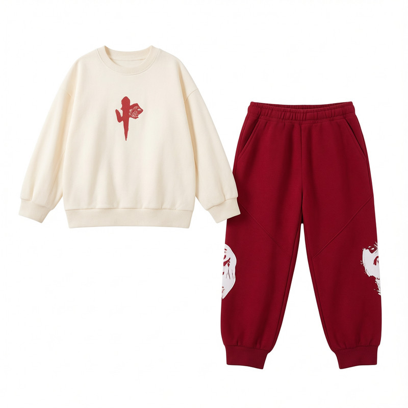 儿童啦啦队演出服小学生秋季运动会开幕式幼儿园班服国潮表演服装