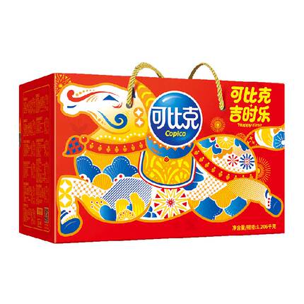 可比克多口味混合装1206g出游踏青零食薯片露营下午茶