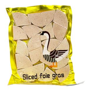郎德法式鹅肝片500g自助餐食材调理鹅肝饭 鹅肝寿司 法式肥鹅肝
