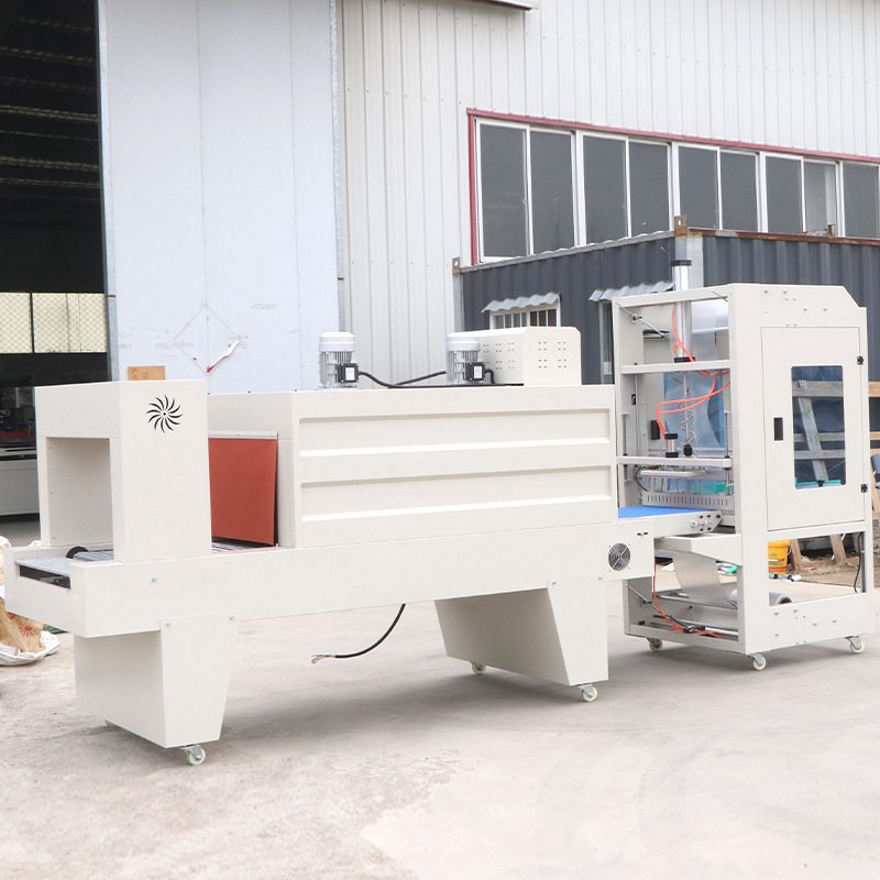 可定制热收缩膜机啤酒饮料矿泉水食品塑封机全自动袖口式套膜机