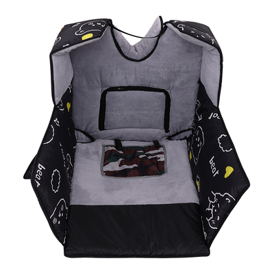 冬季电动车挡风被加大加绒保暖