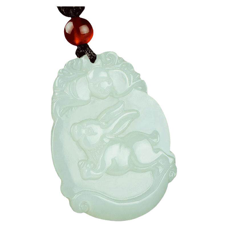 十二生肖和田玉吊坠天然玉石鼠牛