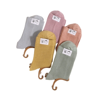 加密海百娜双针筒吸汗女袜子