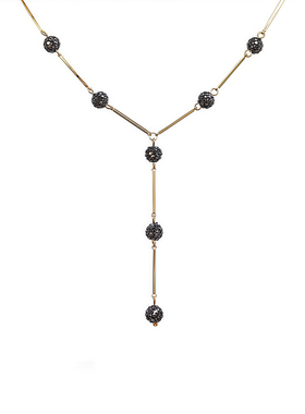 Y字型深V领项链中长款修饰颈线