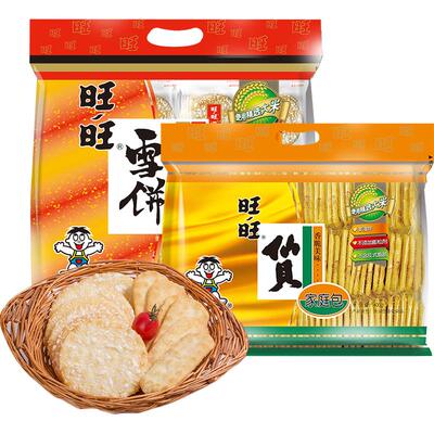 旺旺综合装膨化零食400g×2包