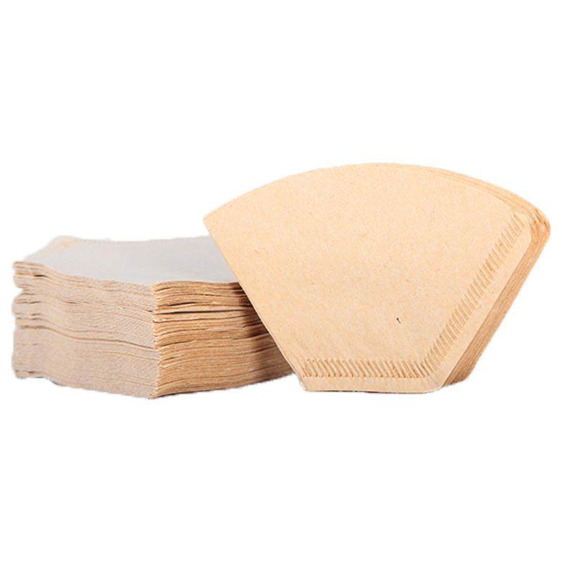 咖啡滤纸 手冲壶咖啡机挂耳咖啡粉滴滤袋包邮无漂白V60咖啡过滤纸