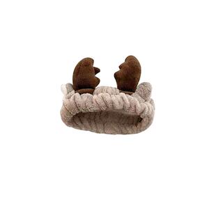 个性发箍男士美拉德短发洗脸敷面膜专用头箍宽边发带网红爆款头饰