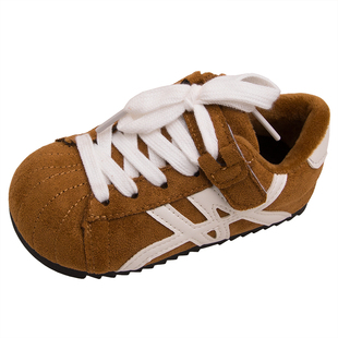 儿童板鞋二棉加绒2025冬季新款男童鞋子女童运动鞋保暖休闲德训鞋