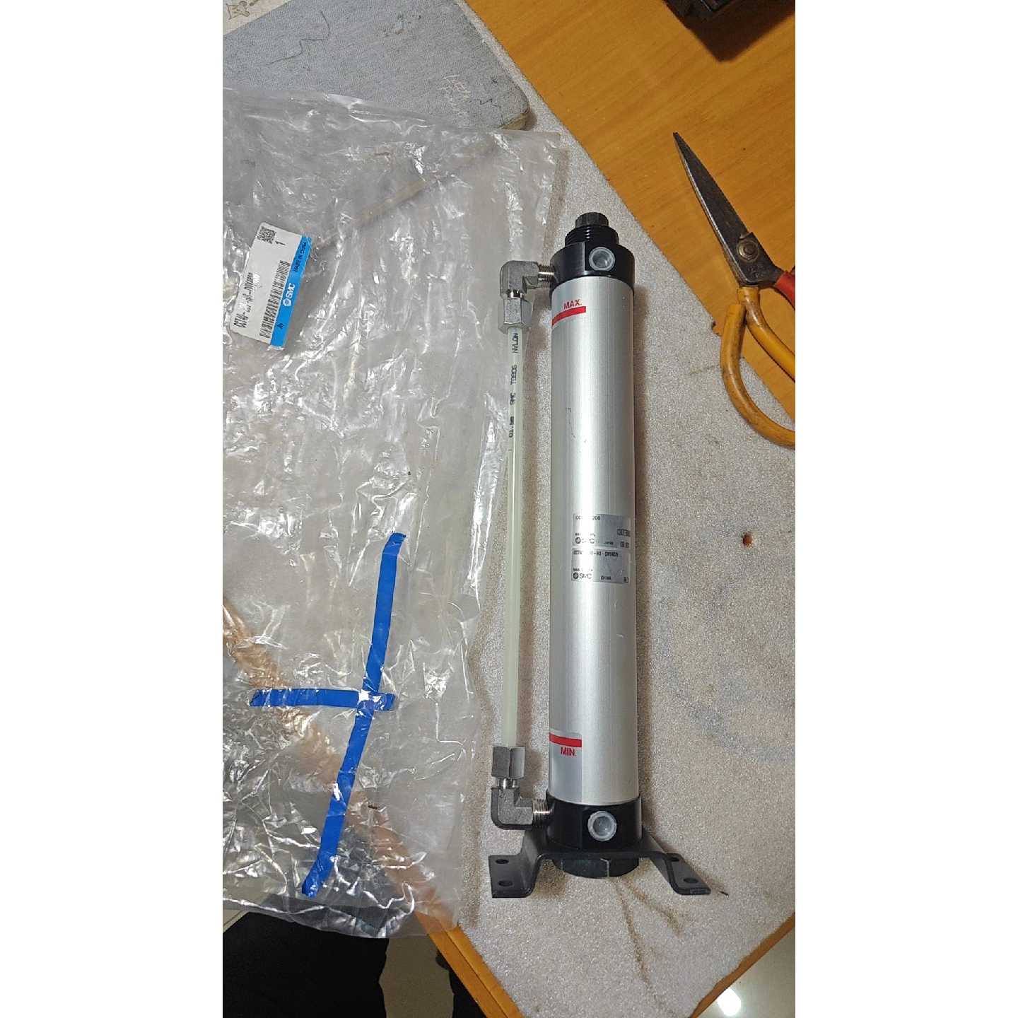 议价原装SMC日本进口气液转换器新的实拍图片实物拍摄功能维修
