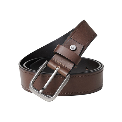 海澜之家头层牛皮针扣皮带