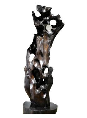 太湖石乌木阴沉木摆件