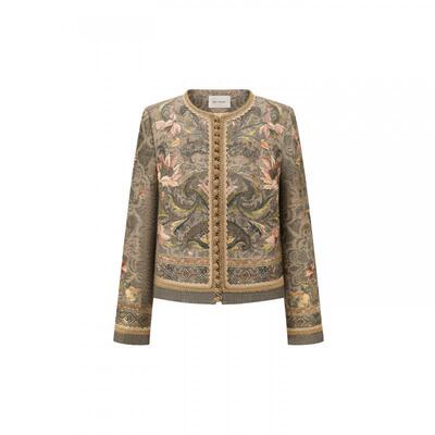 INTOTHEEAST柞蚕丝银莲西装