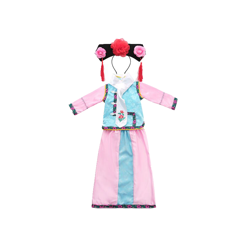 舞蹈服儿童女童芭蕾舞裙儿童练功服考级服蓬蓬纱裙中国舞服装短袖