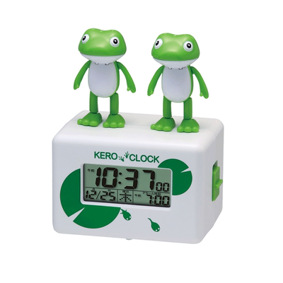 日本丽声青蛙动漫电子静音闹钟
