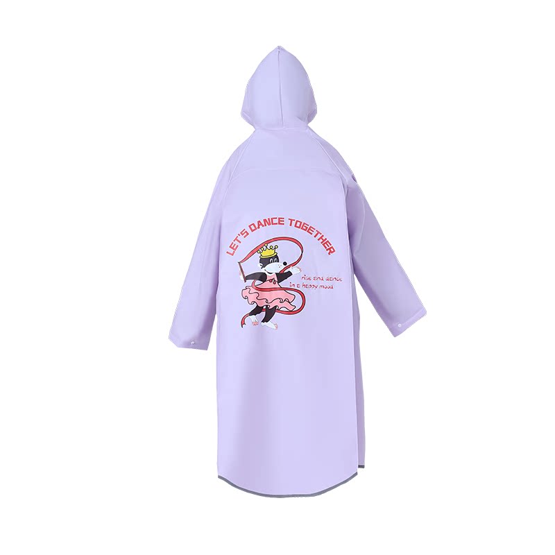 儿童雨衣男童女童初中学生雨衣上学专用骑自行车长款全身防暴雨